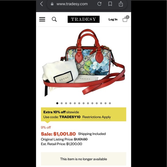 🆕❤️💙Gucci Supreme Monogram Blooms Mini Boston💙❤️🆕 - Picture 14 of 14